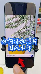 荣耀手机拍照水印能否自定义
