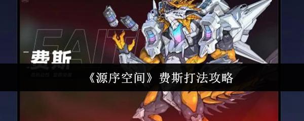 源序空间 费斯打法攻略