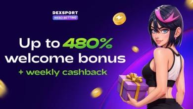 Dexsport 推出全新奖励优惠和每周返现，扩大玩家奖励