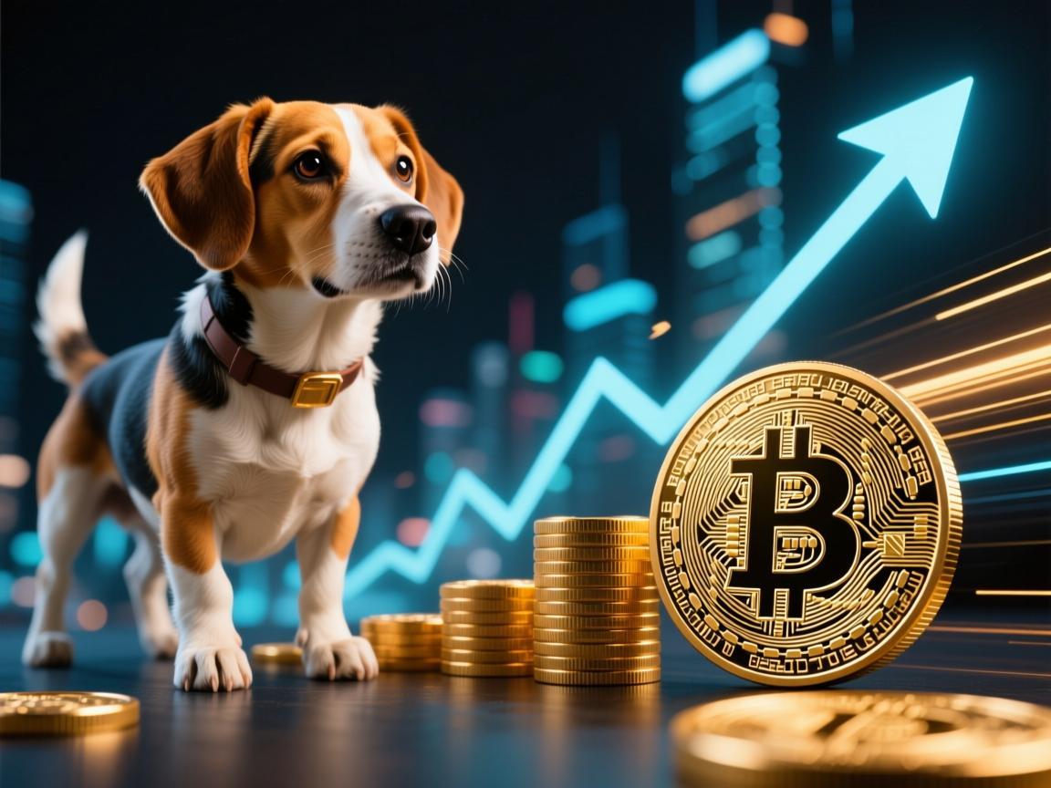 狗狗币的增长速度，波动中的迷因币传奇