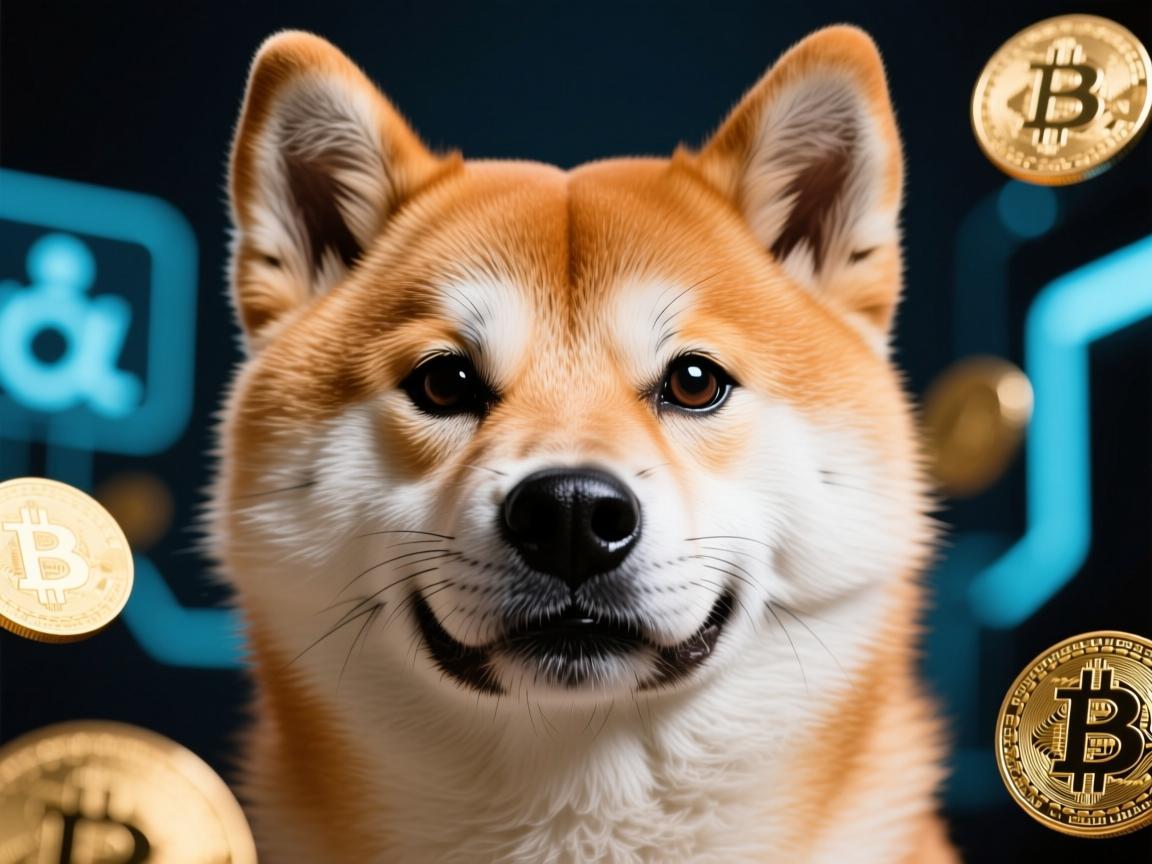 狗狗币的狗头，一只来自日本的柴犬网红