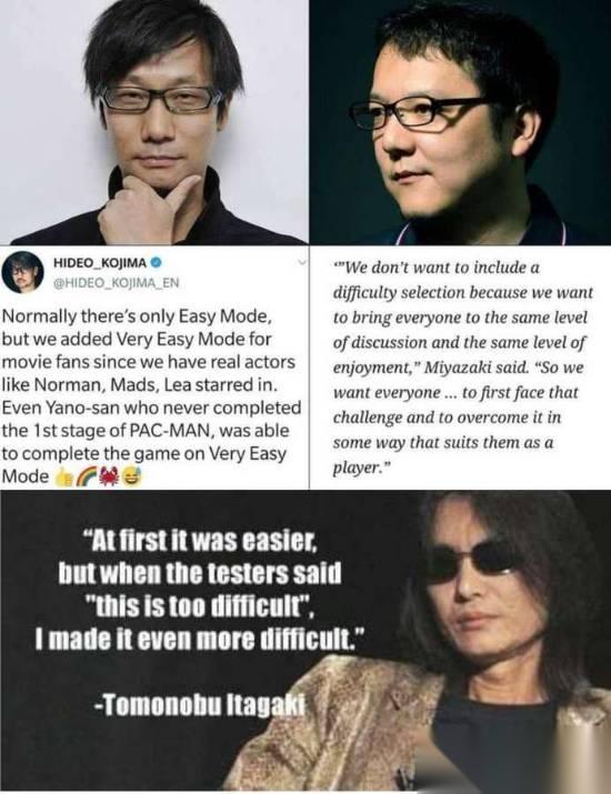 日本三大传奇游戏制作人谈游戏难度 你更认同谁