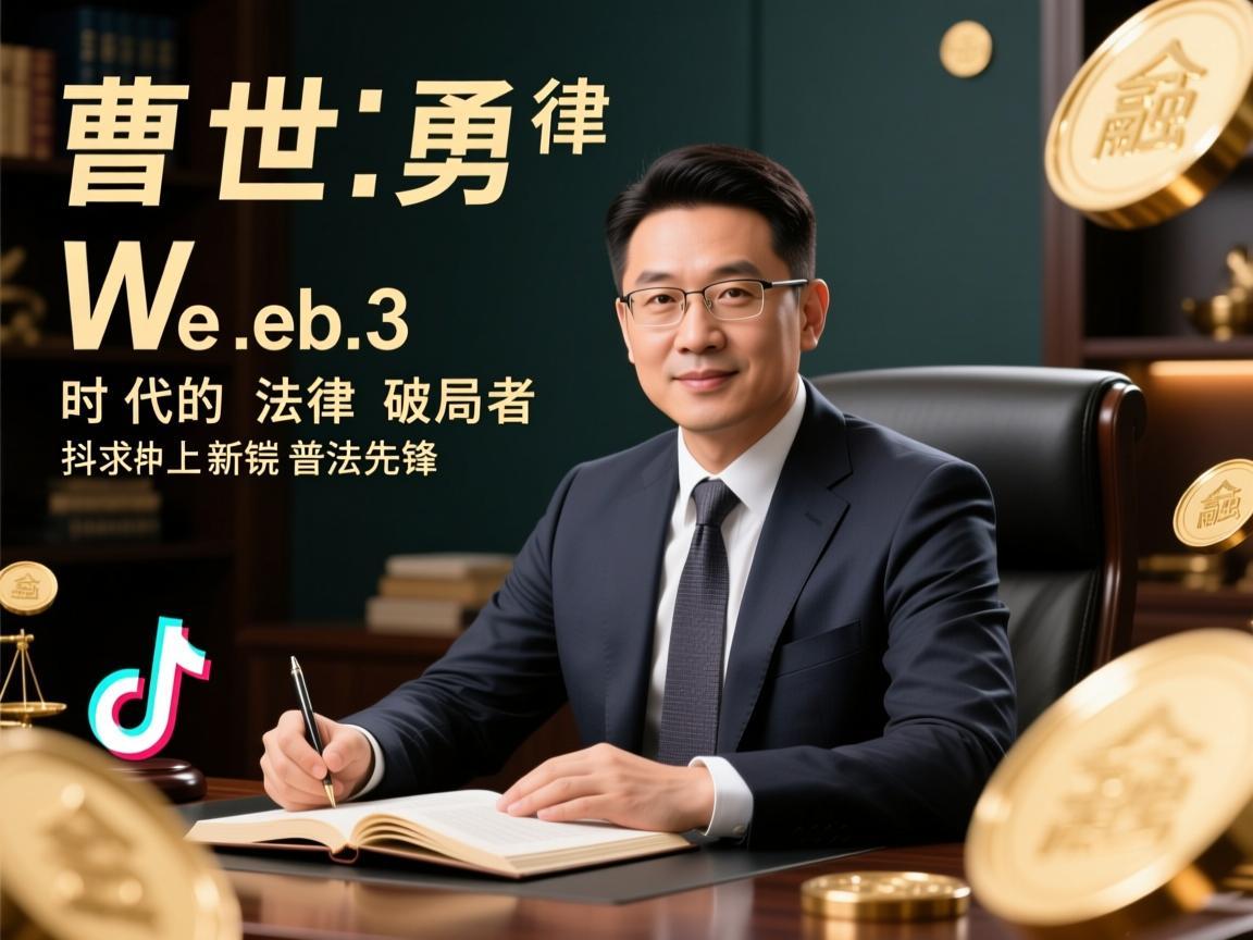 曹世勇律师，Web3时代的法律破局者，抖音上的新锐普法先锋