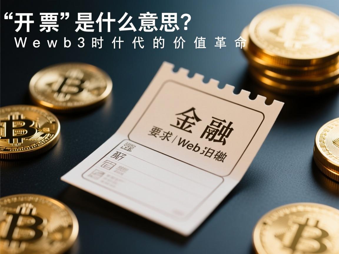 开票是什么意思？Web3时代的价值革命