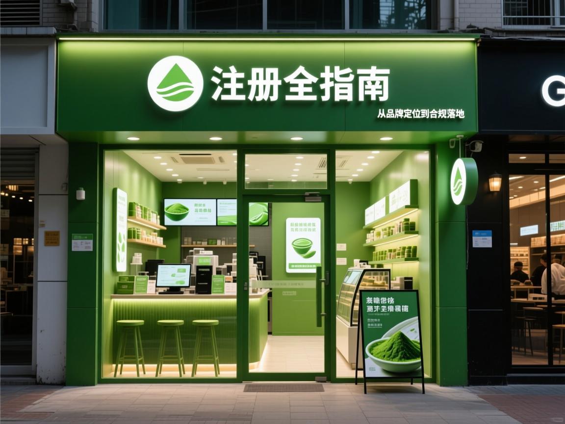 抹茶店铺注册全指南，从品牌定位到合规落地