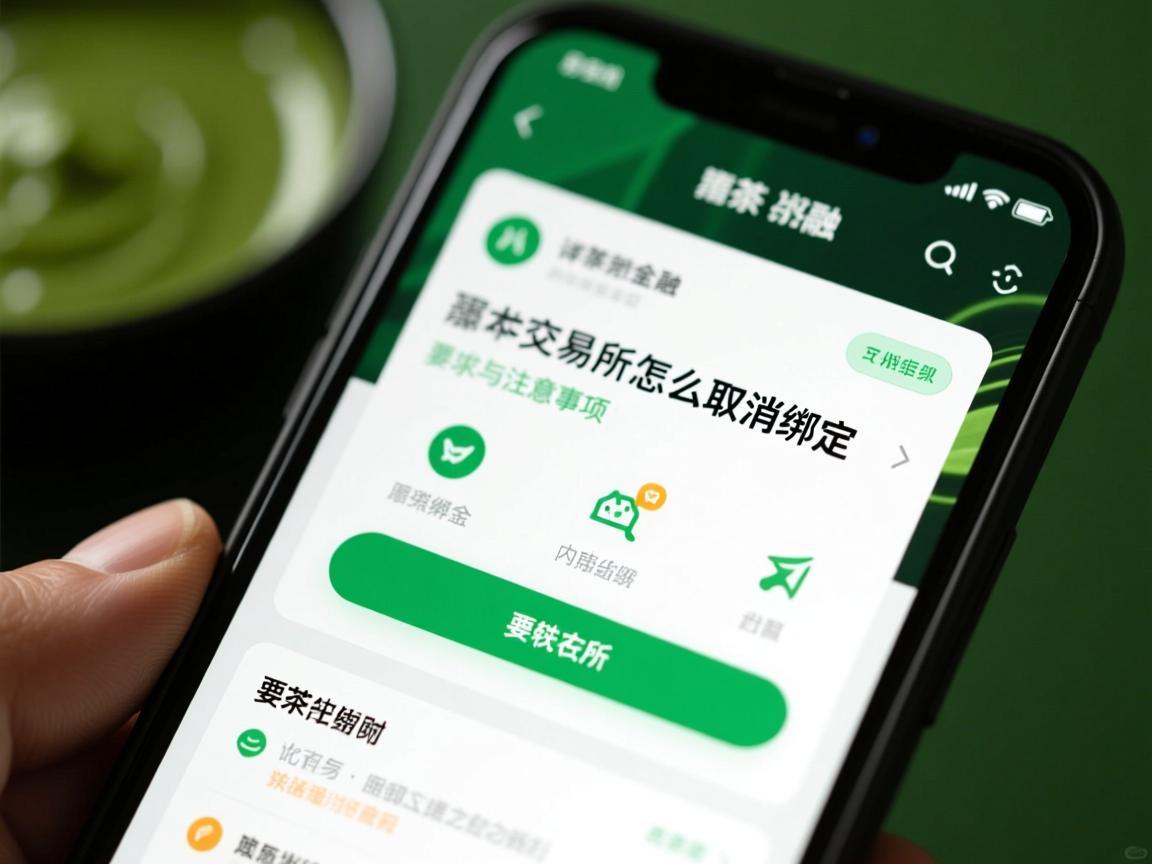 抹茶交易所怎么取消绑定，详细步骤与注意事项