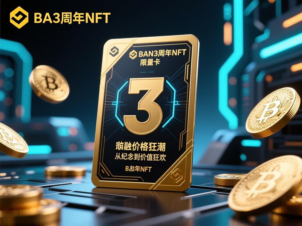 币安3周年NFT限量卡价格狂潮，从纪念到价值狂欢