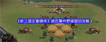 新三国志曹操传野猪毁田二关怎么过