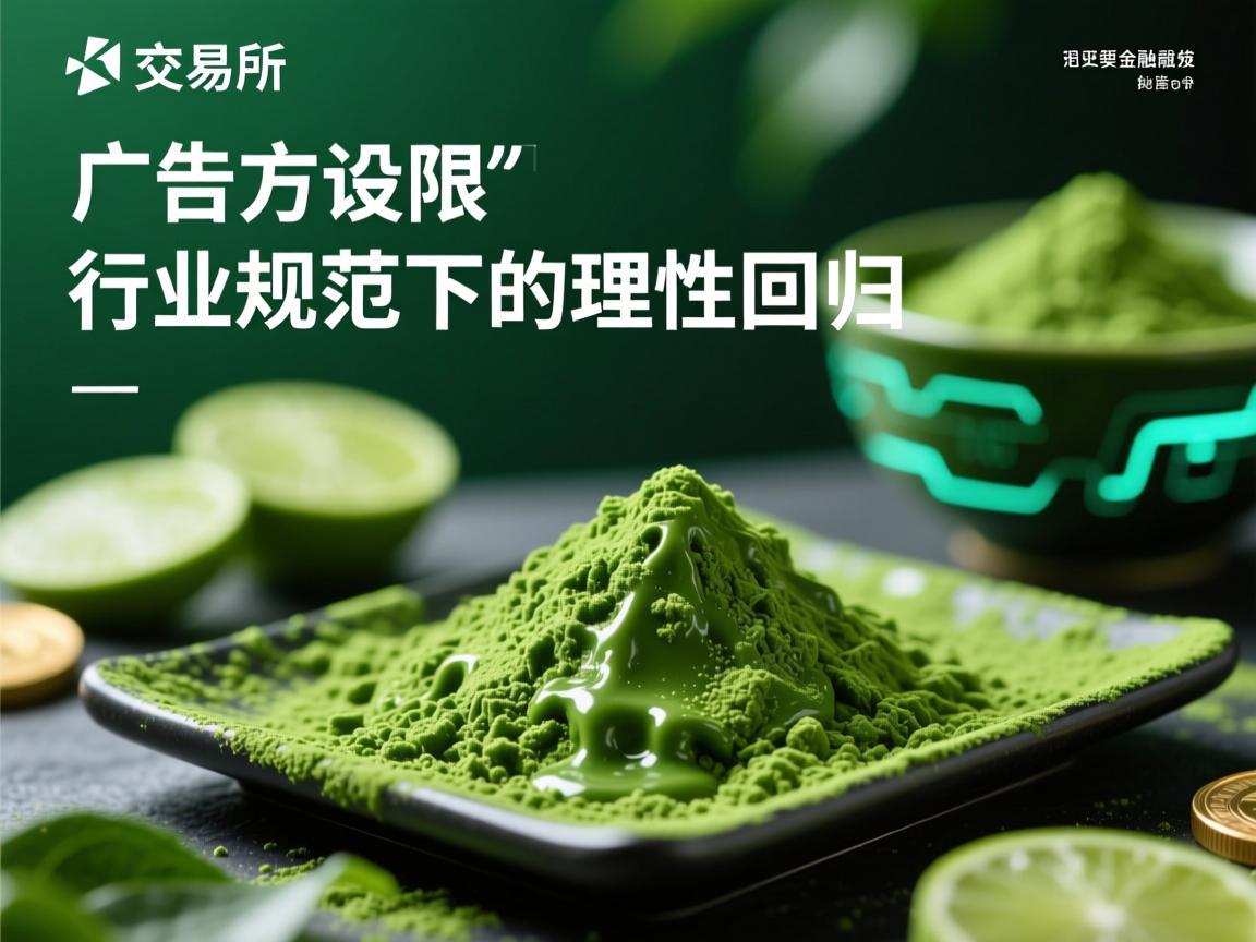 抹茶交易所广告方设限，行业规范下的理性回归