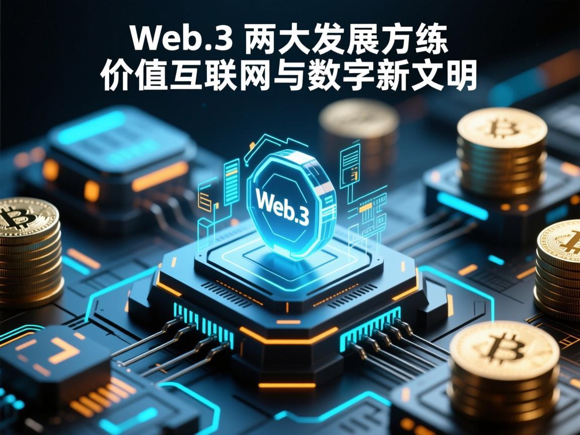 Web3的两大发展方向，价值互联网与数字新文明
