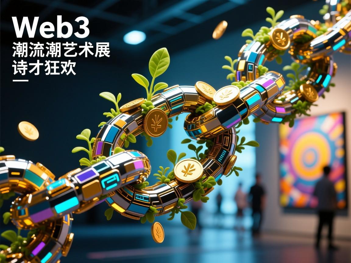 当艺术链上生长，Web3潮流艺术展的数字狂欢