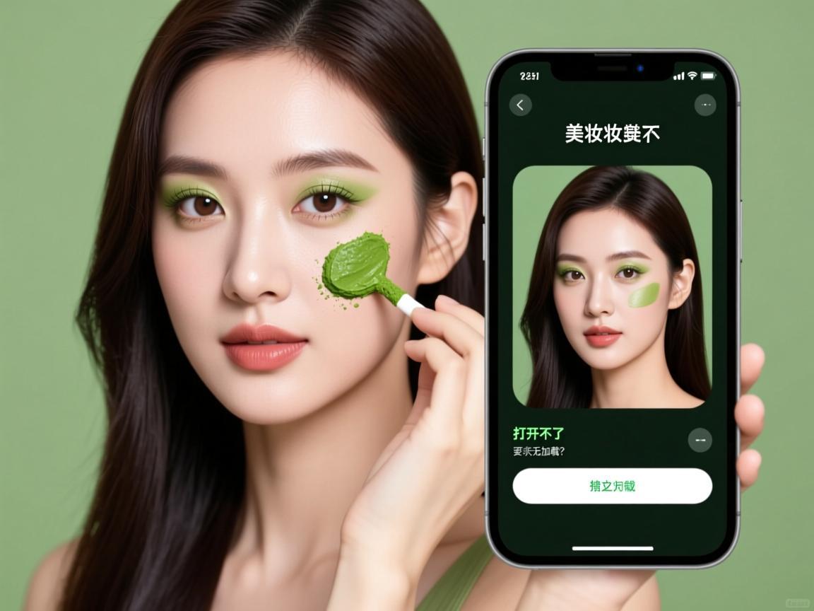 抹茶美妆app打开不了，美妆爱好者的数字妆容为何无法加载