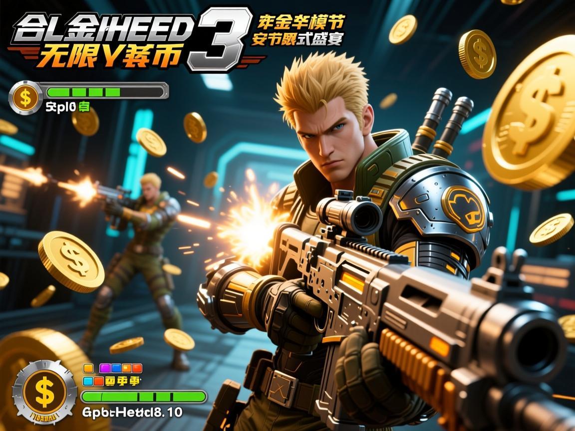 合金弹头3，无限币模式下的安卓怀旧射击盛宴