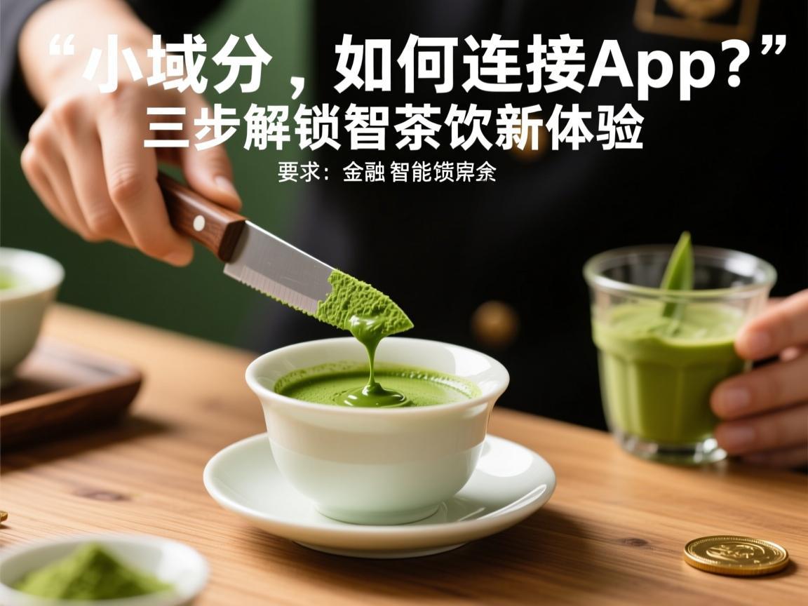小刀抹茶如何连接App 三步解锁智能茶饮新体验