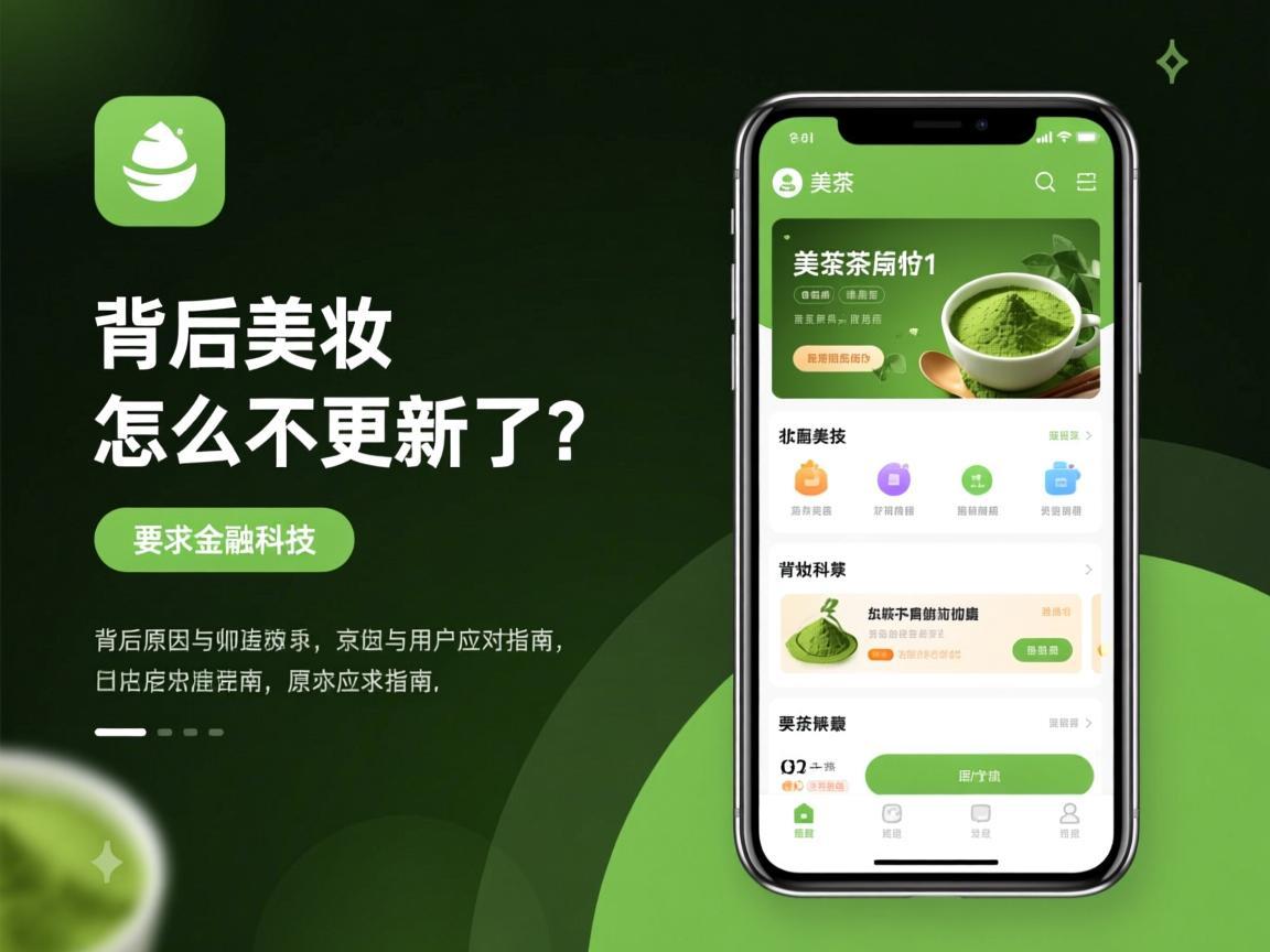 抹茶美妆app怎么不更新了 背后原因与用户应对指南