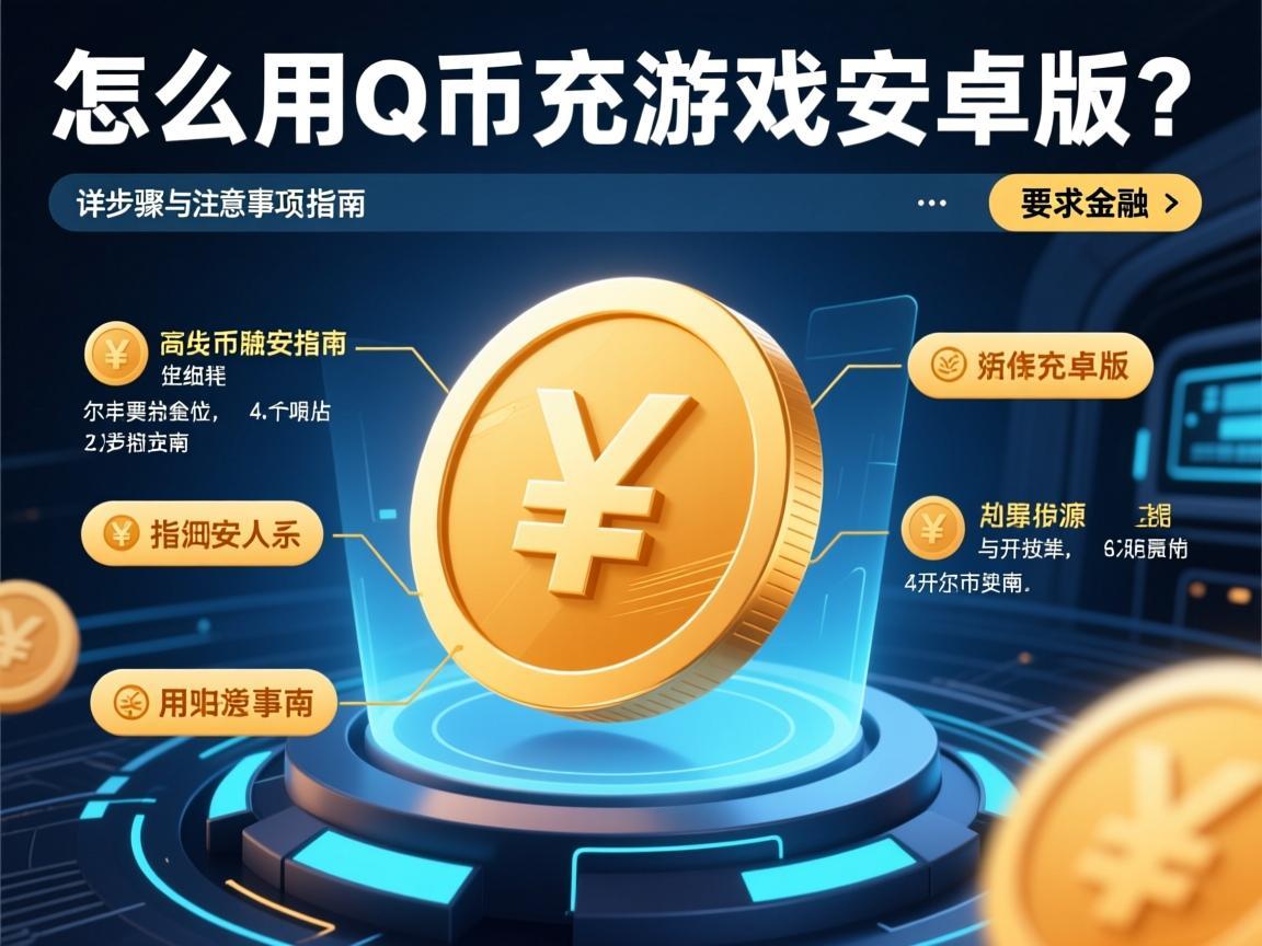 怎么用Q币充游戏安卓版 详细步骤与注意事项指南