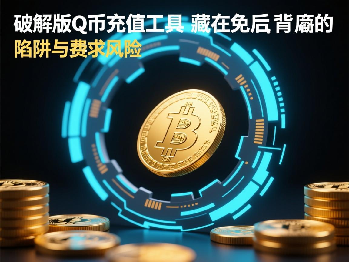 破解版Q币充值工具，藏在免费背后的陷阱与风险