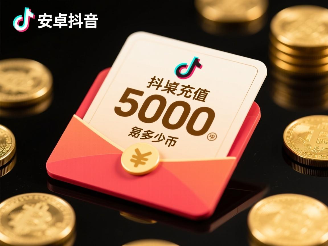 安卓抖音充值5000是多少币 解析充值规则与币值计算