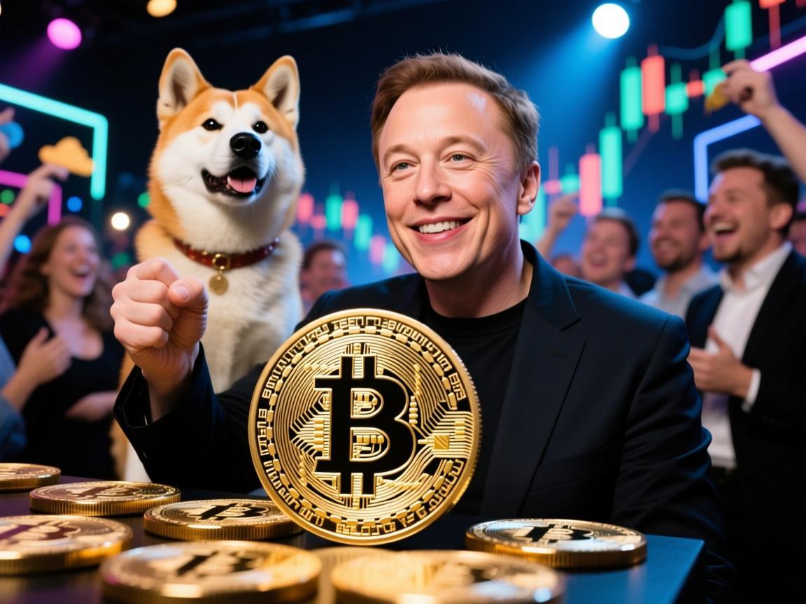 马斯克带货狗狗币，一场科技网红与加密货币的狂欢与争议