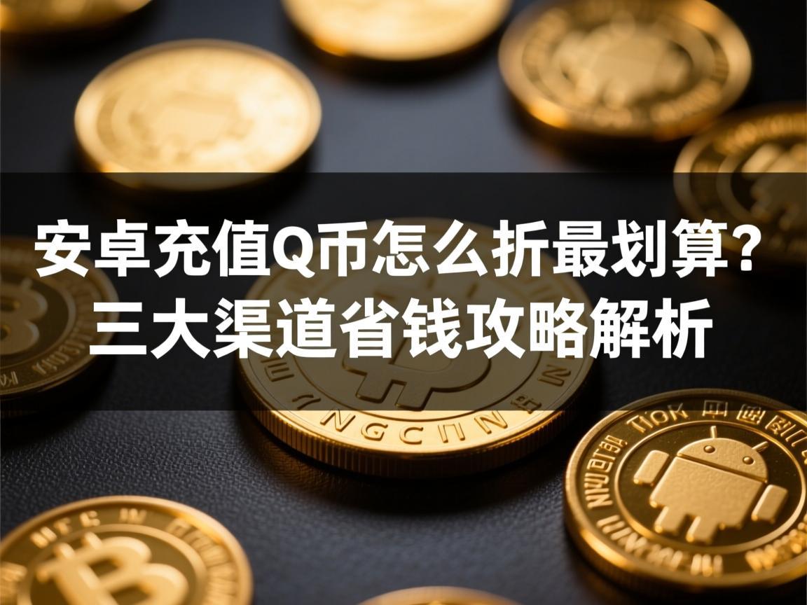 安卓充值Q币怎么打折最划算 三大渠道省钱攻略解析