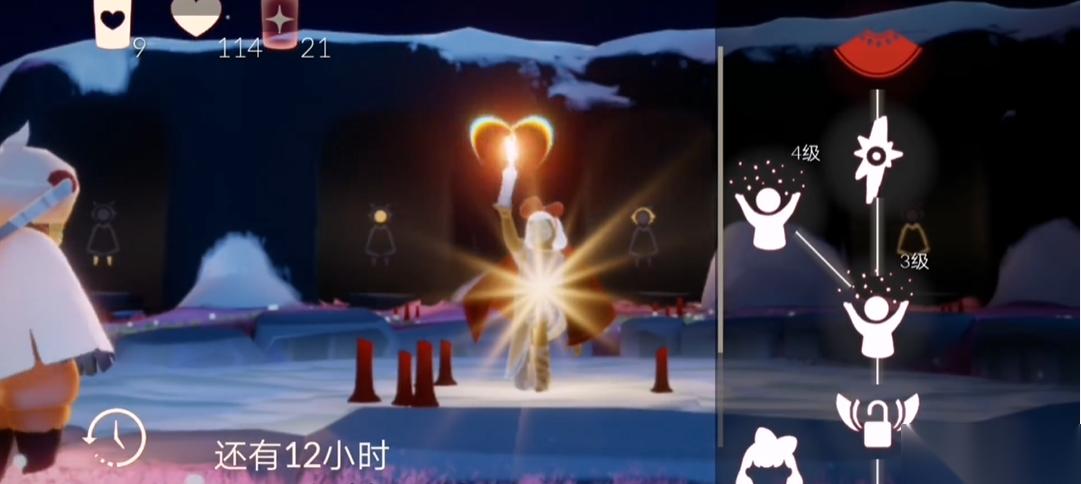 光遇怎么获取礼花的动作