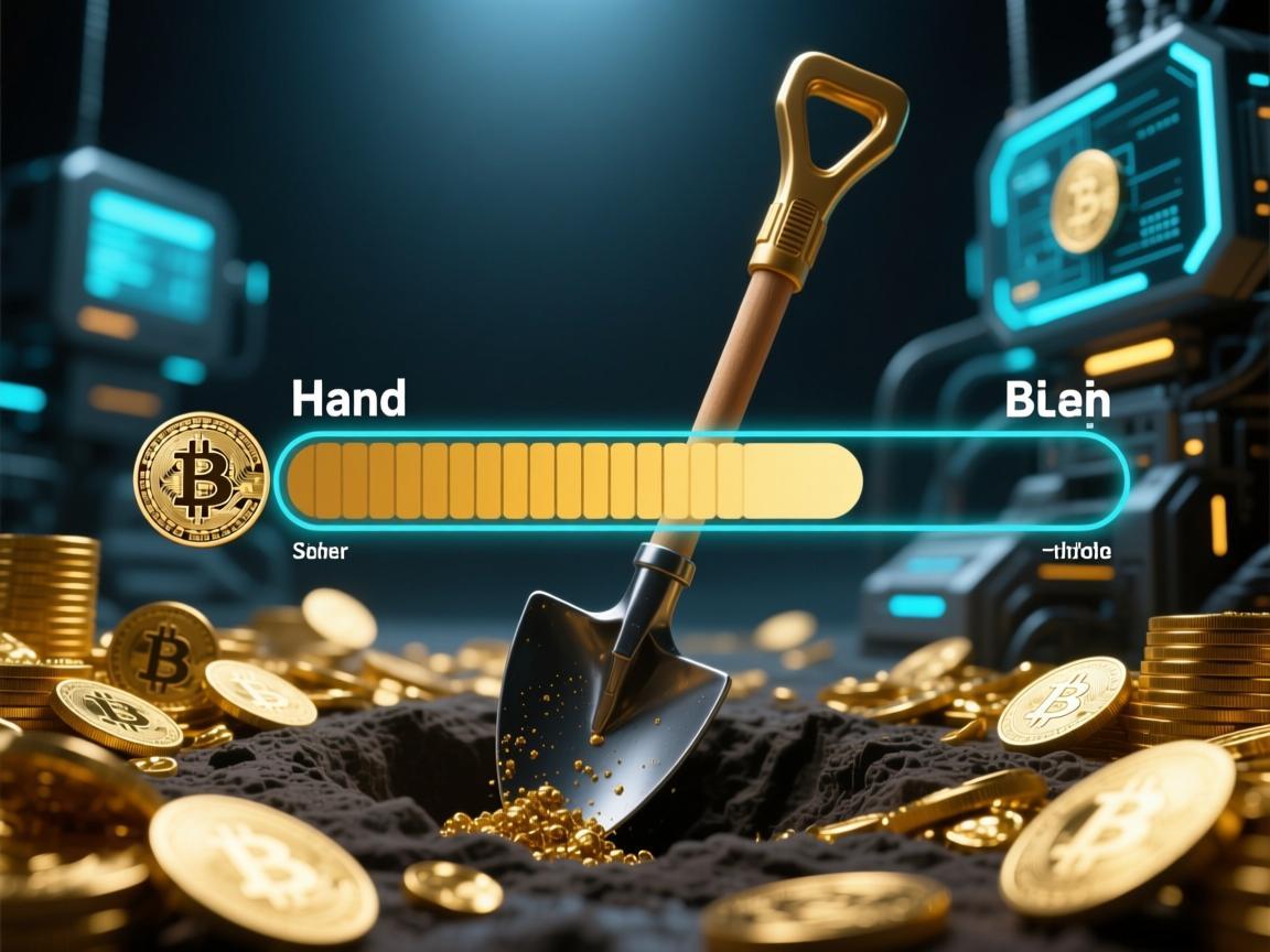 挖狗狗币进度条不动，一场数字淘金梦里的静默考验