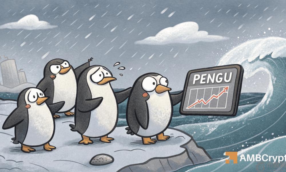 PENGU下跌22%——买入信号已经生效，接下来会发生什么