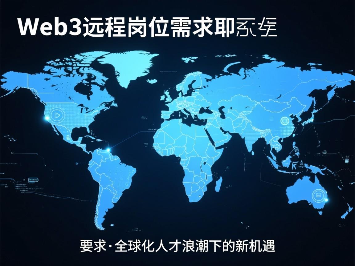 Web3远程岗位需求，全球化人才浪潮下的新机遇