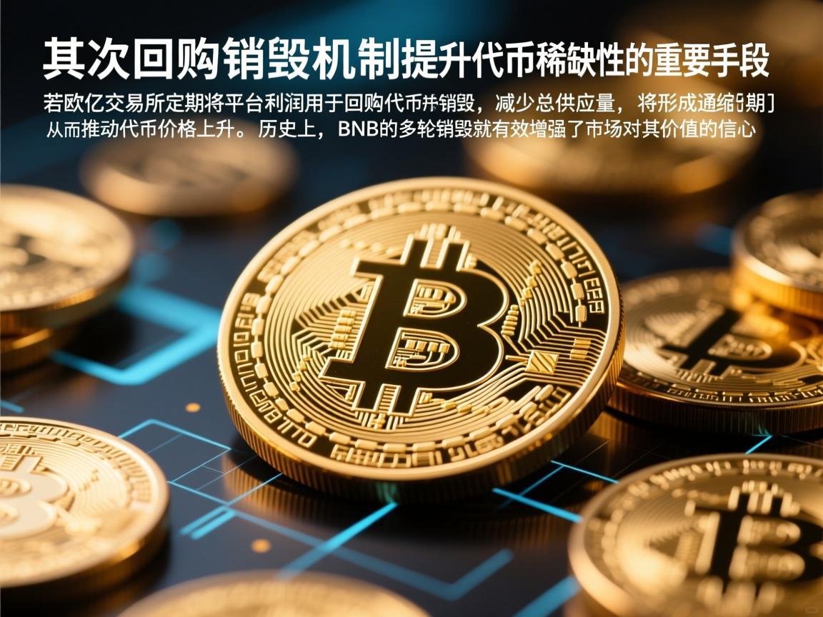 其次，回购销毁机制是提升代币稀缺性的重要手段。若欧亿交易所定期将平台利润用于回购代币并销毁，减少总供应量，将形成通缩预期，从而推动代币价格上升。历史上，BNB的多轮销毁就有效增强了市场对其价值的信心