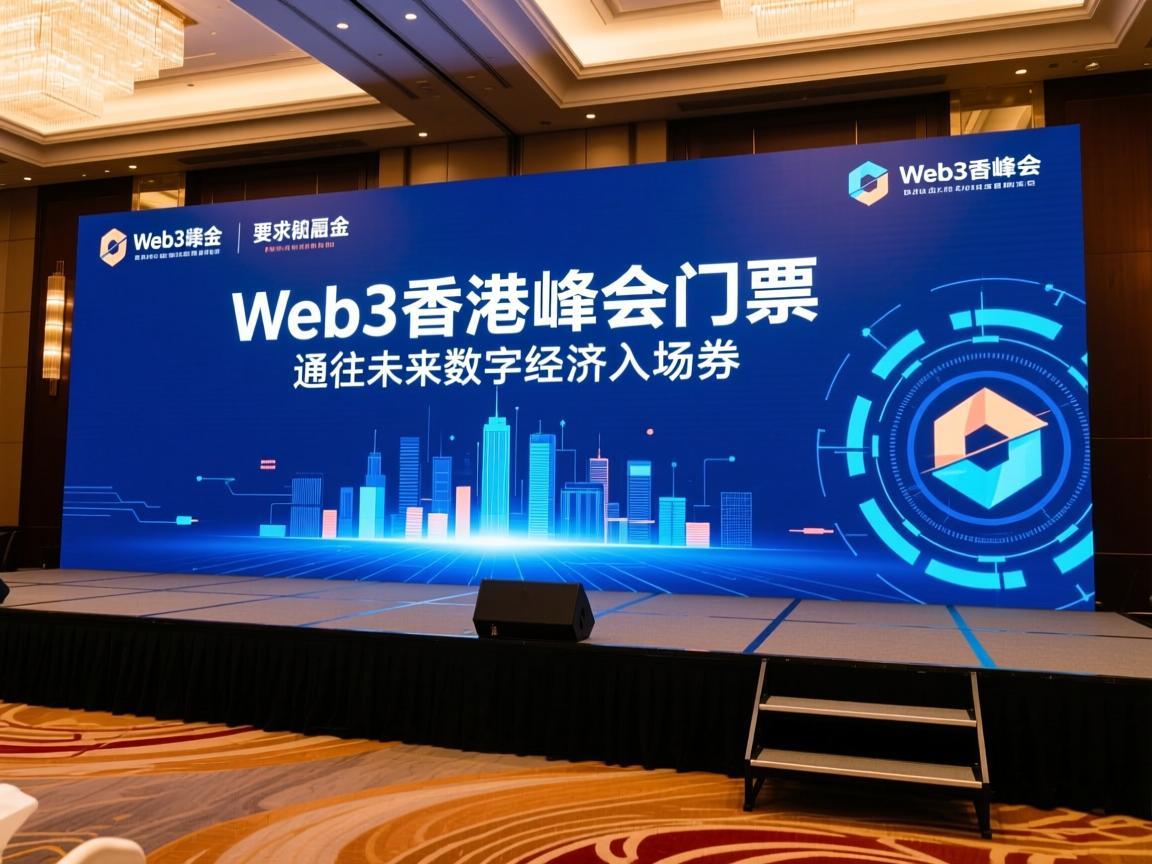 Web3香港峰会门票，一场通往未来数字经济的入场券
