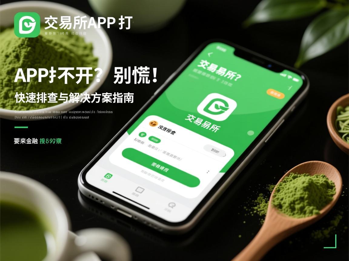 抹茶交易所APP打不开 别慌！快速排查与解决方案指南