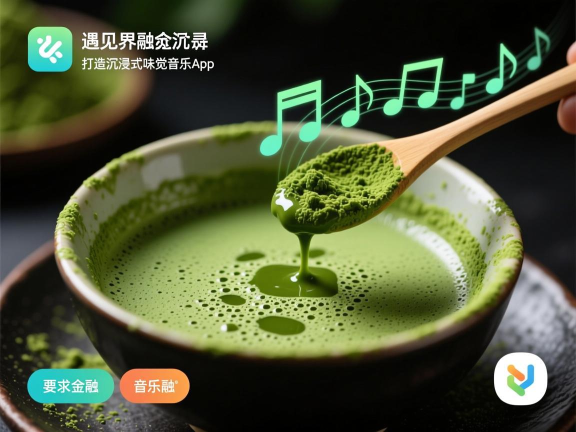 当抹茶遇见旋律，打造沉浸式味觉音乐App