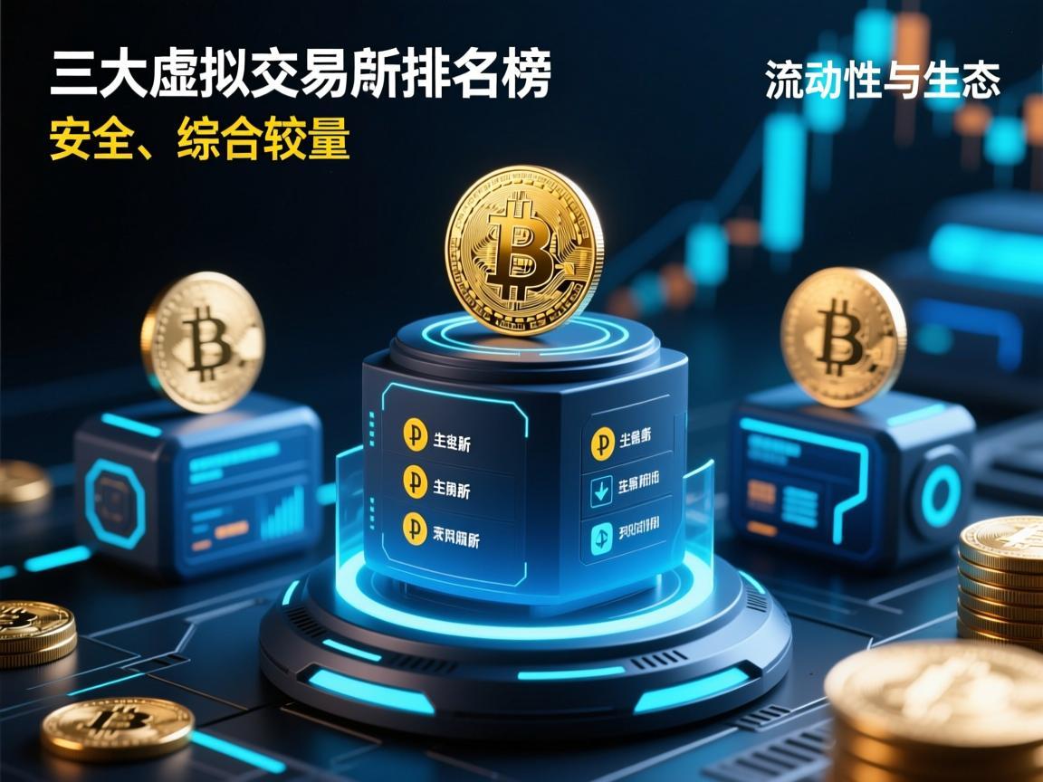 三大虚拟币交易所排名榜，安全、流动性与生态的综合较量
