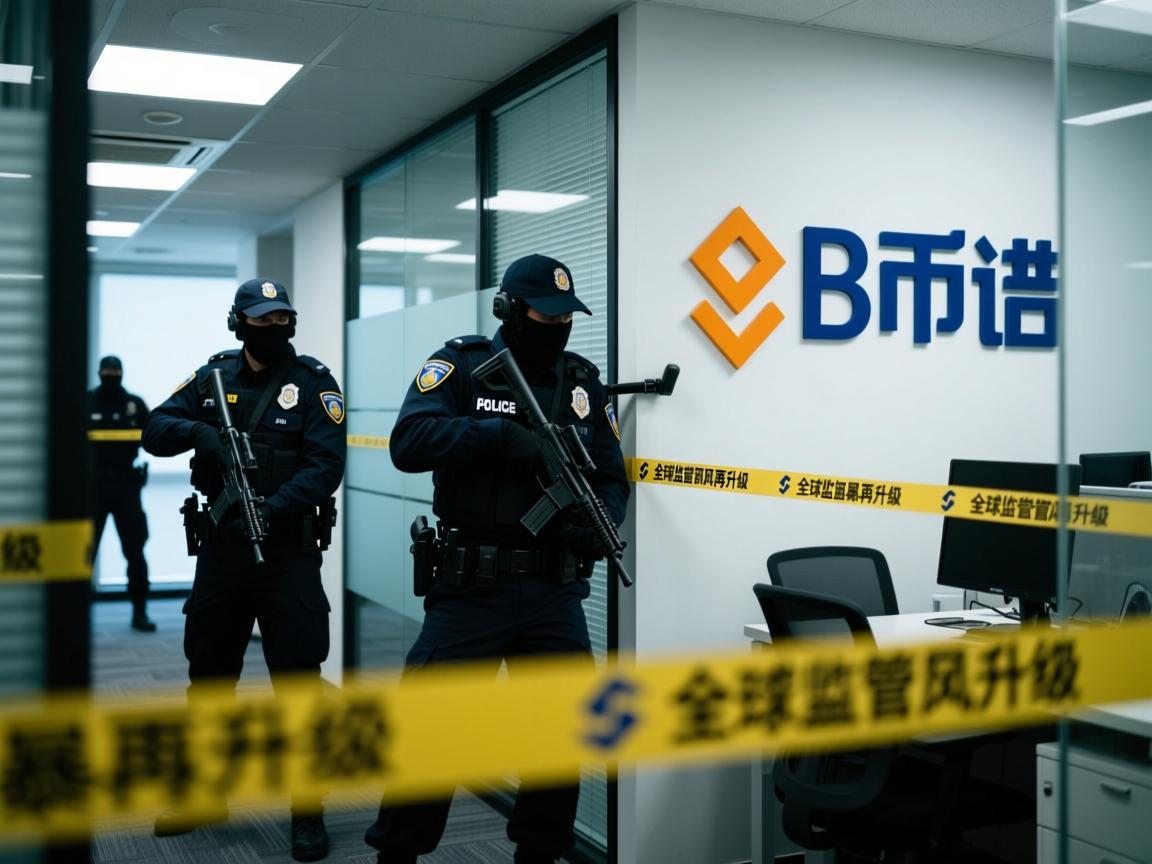 警方突袭币安办公室，全球加密监管风暴再升级