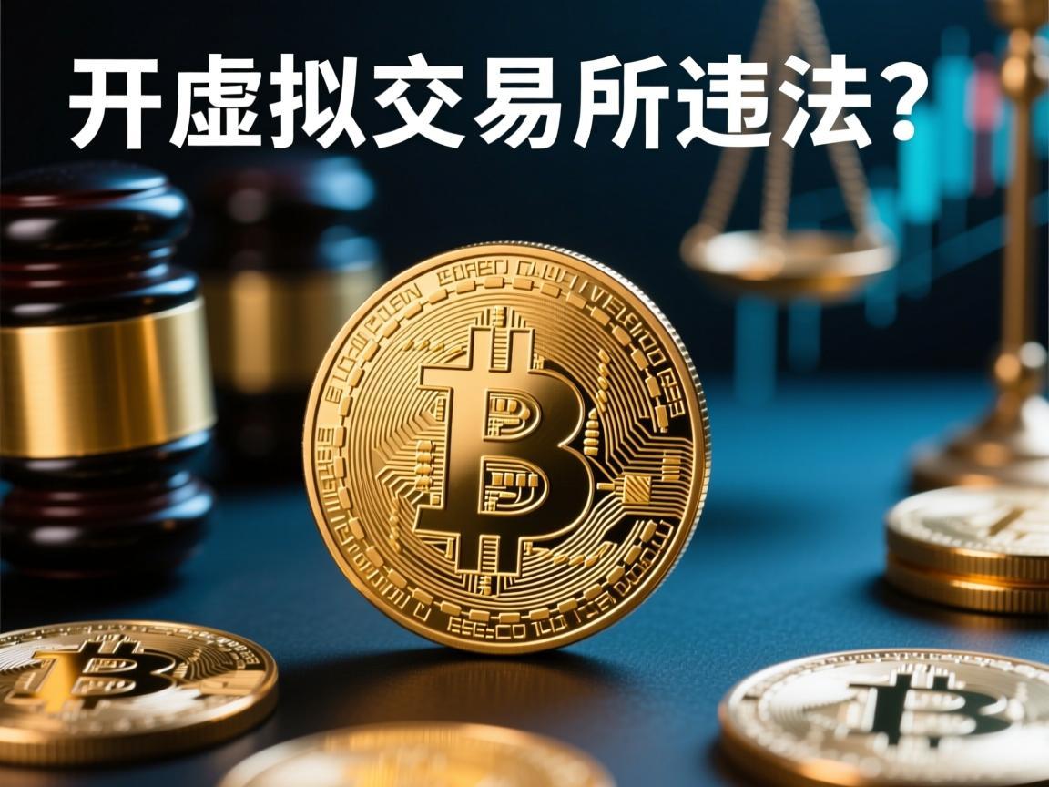 开虚拟币交易所违法吗 法律风险与合规边界解析
