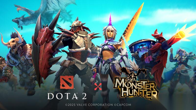 DOTA2联动怪物猎人开启跨次元狩猎盛宴