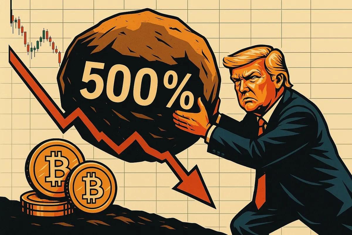 Cena Bitcoinu pod 93 tisic $。 Môze za 到 Trumpov nový zákon