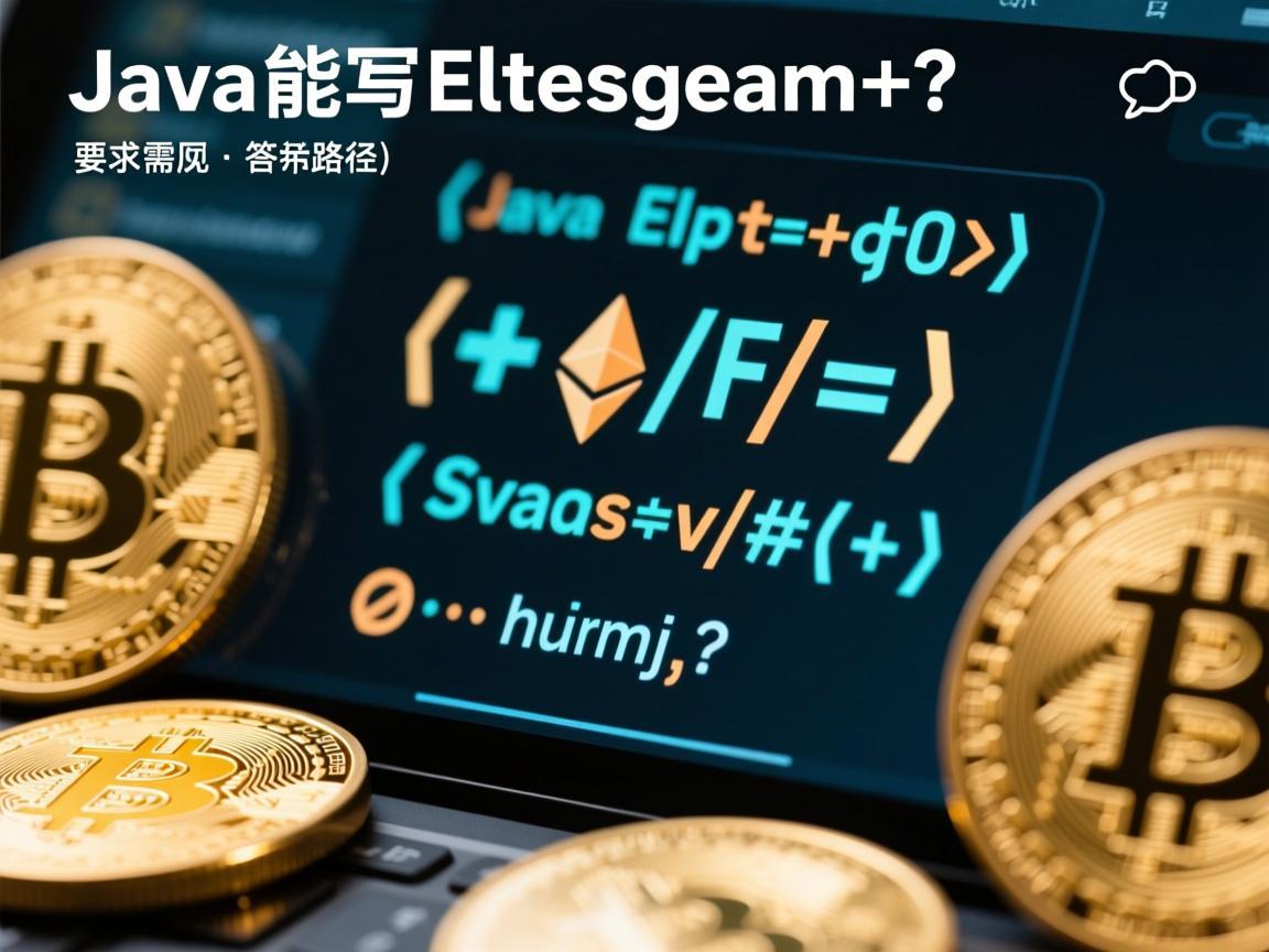 Java能写以太坊吗 答案是肯定的，但需理解其定位与实现路径