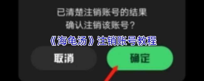 海龟汤 注销账号教程