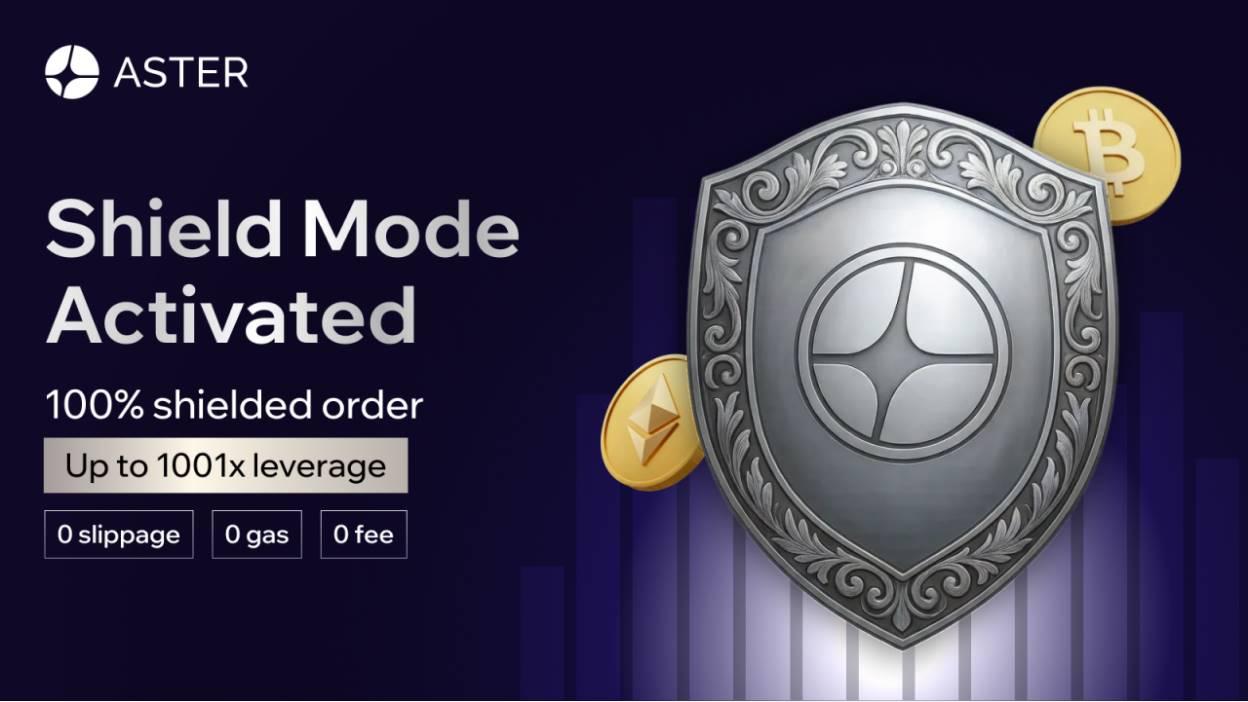 Aster 推出 Shield Mode：为链上交易者打造的高性能交易保护模式