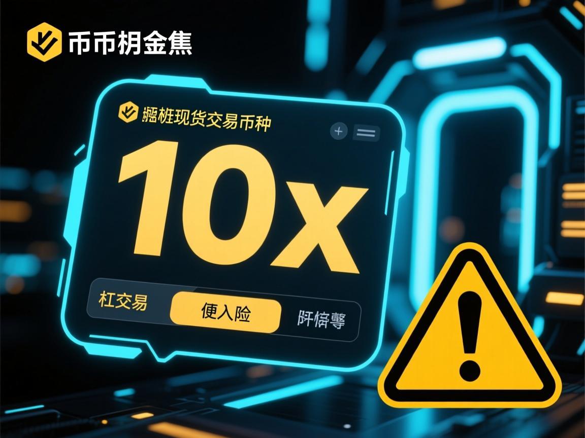 币安现货交易币种旁的10x，杠杆交易的便捷入口与风险警示