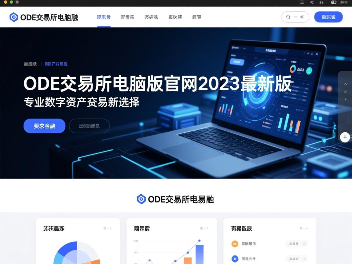 ODE交易所电脑版官网2023最新版，专业数字资产交易新选择