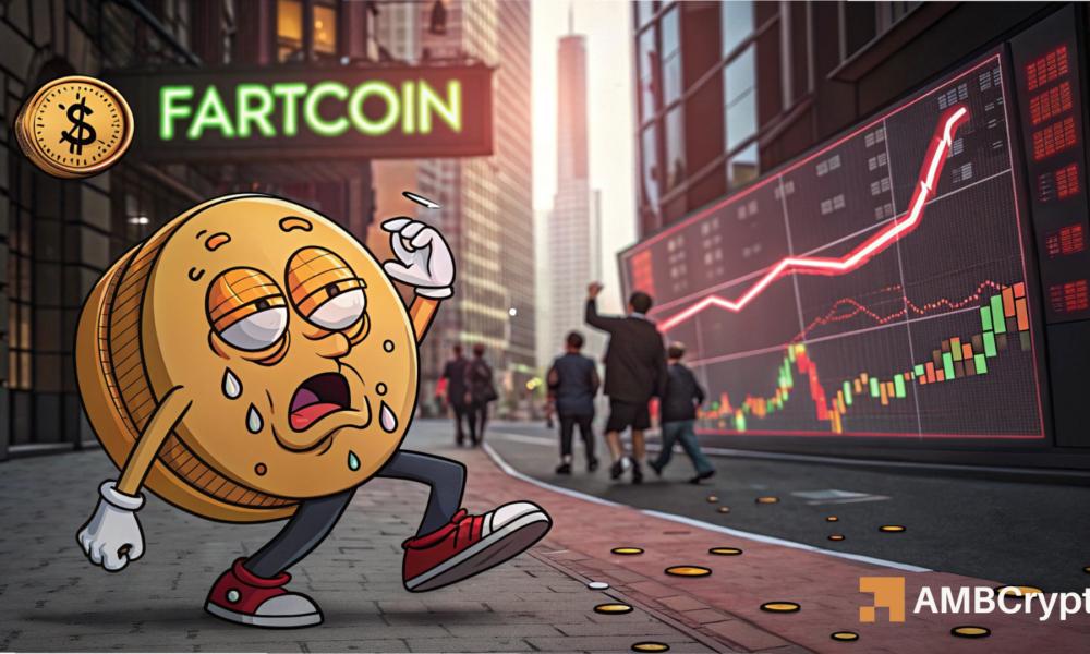 在经历了26%的周线暴跌后，FARTCOIN的反弹为何取决于关键支撑位