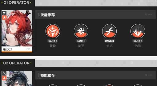明日方舟：终末地 莱万汀低配高输出配队