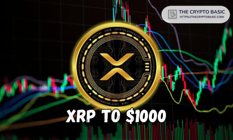 韩国科学家分享XRP价格达到1000美元的时间表