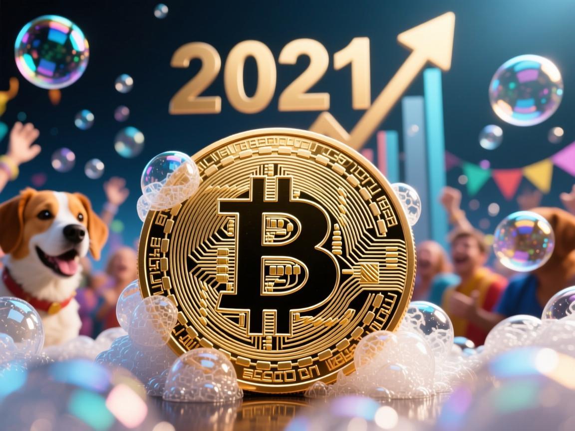 狗狗币2021最高点，一场狂欢与泡沫的警示