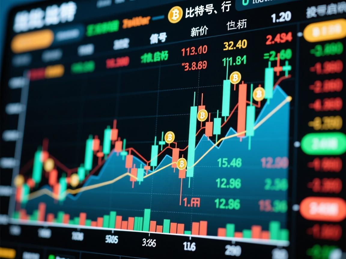 比特币行情表最新价格走势图，波动中的市场信号与投资启示