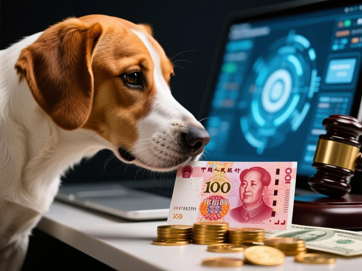 让狗狗闻人民币犯法吗 法律与常识的双重警示