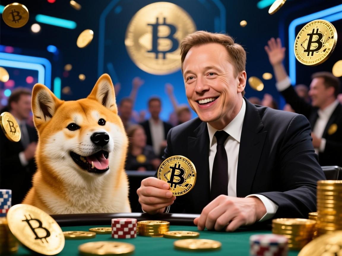 马斯克与狗狗币，从玩笑到百亿豪赌的加密货币狂欢