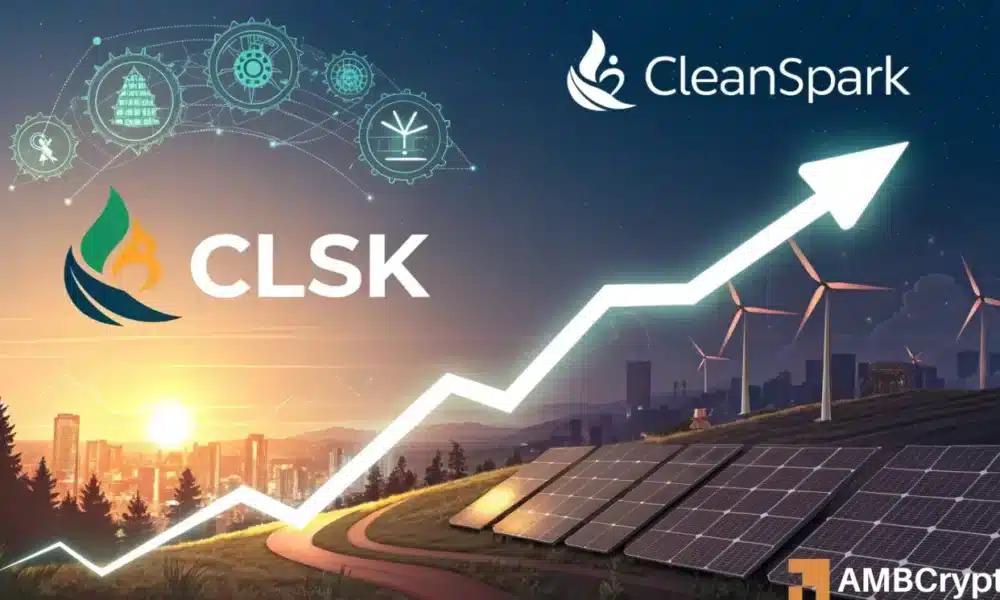 CLSK股价上涨6%，此前CleanSpark锁定了一项300兆瓦的德克萨斯州电力交易。
